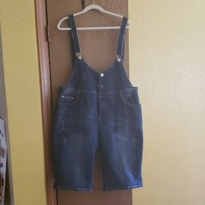 Denim overalls